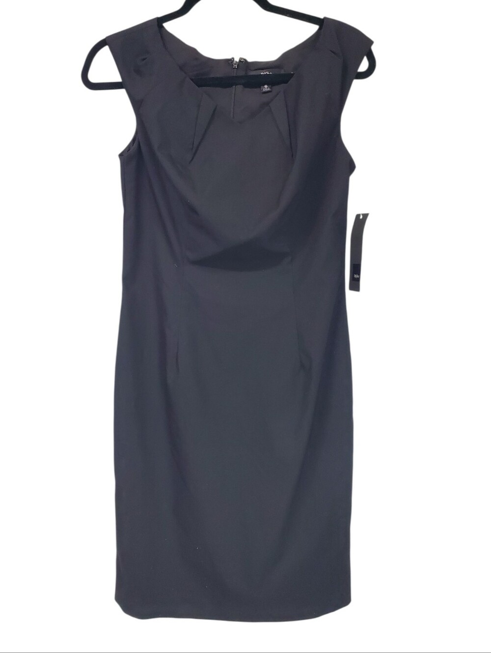 Mossimo Little Black Dress Sheath Stretch Cocktail Evening Size 6 Whimsigoth